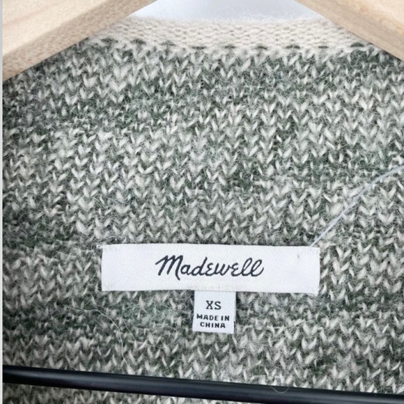 Madewell Thornton Animal Print Mockneck Sweater - Picture 4 of 10